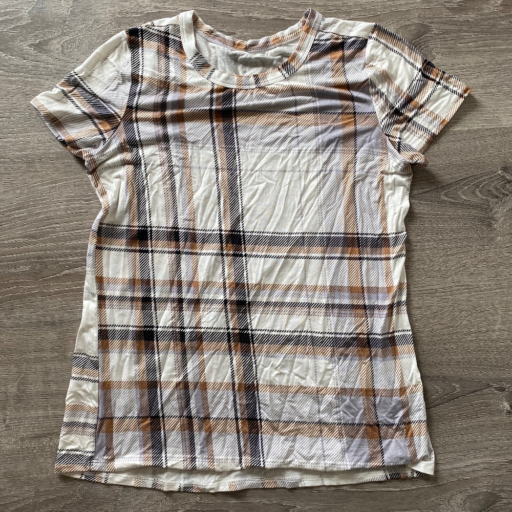 Plaid Soft Tee